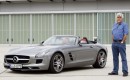 Jay Leno tests the 2012 Mercedes-Benz SLS AMG Roadster