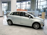 First Mercedes-Benz B-Class F-Cell hydrogen fuel-cell vehicle delivery, Newport Beach, Dec 2010