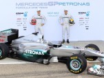 Mercedes GP W02 2011 Formula 1 race car