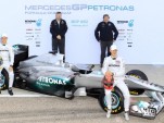 Mercedes GP W02 2011 Formula 1 race car