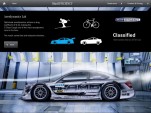 Mercedes-Benz's new C-Class brochure app for UK customers.