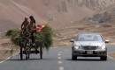 Mercedes E-class Paris-Beijing photo updates