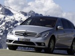 Mercedes R-class facelifted