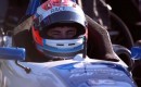 Michael Johnson in his USF2000 car.