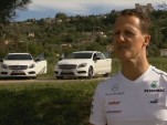 Michael Schumacher and the Mercedes-Benz A Class