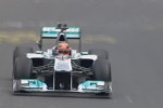 Michael Schumacher drives the Nordschleife in an F1 car