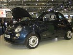 Micro-Vett electric Fiat 500 from NICE Car Company, 2008 London Motor Show