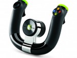 Microsoft XBox 360 wireless steering wheel