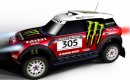 MINI All4 Racing Dakar Rally race car by X-Raid Team