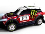 MINI All4 Racing Dakar Rally race car by X-Raid Team