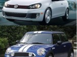 Mini Cooper S JCW And Volkswagen GTI