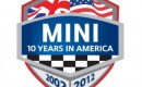 MINI marks its 10th anniversary in the United States