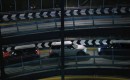 MINIs race through a London garage in 'The Britalian Job'
