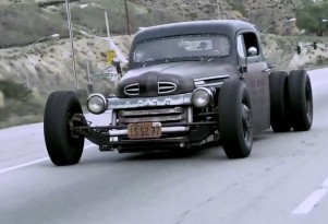 Mitch Allread's 1949 Ford F5 street rod.