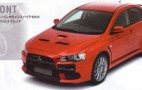 Mitsubishi Evo X brochure leaked