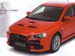 Mitsubishi Evo X brochure leaked