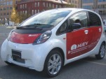 Mitsubishi i-MiEV electric car - front - December 2008