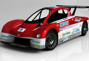 Mitsubishi i-MiEV Evolution Pikes Peak racer