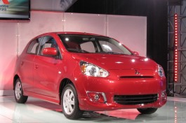 2014 Mitsubishi Mirage at 2013 New York Auto Show