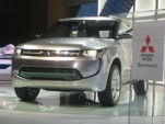 Mitsubishi PX-MiEV concept crossover, 2009 Los Angeles Auto Show