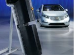 Mock-up of LG Chem battery for Chevrolet Volt