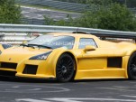 Modified Gumpert Apollo Speed supercar spy shots