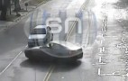 Ferrari 456 Driver Loses Control, Slams Into Volkswagen: Video