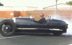 Burnout Time In A Morgan 3 Wheeler: Video