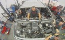Motorsports Technical Center works on Antron Brown's Toyota Sequoia