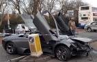 Murcielago crashed in the UK