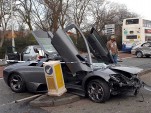 Murcielago crashed in the UK