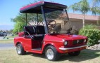 Anybody For Golf In A Mustang, 60's Mustang Golf Cart