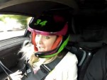 Nancy Atkinson-Turner in the Gumpert Apollo at Goodwood