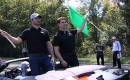 NASCAR champs and Volt drivers Jimmie Johnson and Jeff Gordon