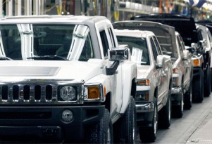 New vehicles rolling off the assembly line