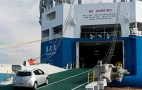 Nissan Transports 2012 Leafs With Solar-Powered Hybrid Ship