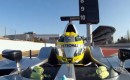 Nico Rosberg, showing off a modern F1 helmet