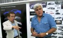 Nissan design chief Shiro Nakamura and Jay Leno