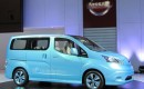 Nissan e-NV 200 Concept electric minivan, 2012 Detroit Auto Show