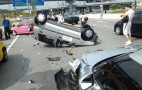 Nissan GT-R Crash Takes Out Driver's Ed Car