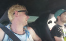 Chad Lindberg rides in Nissan GT-R for first time