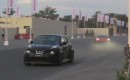Nissan Juke-R in supercar 'street race'