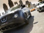 Nissan Juke-R racing on the streets of Dubai