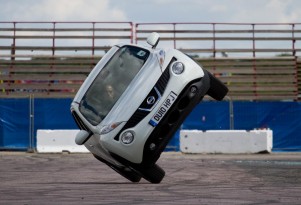 Nissan Juke to attempt record two-wheeled run up Goodwood Hill