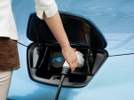 Nissan Leaf being charged