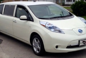 Stretch Nissan Leaf Electric Limo For Sale On eBay: What Would You Pay?