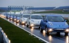 Nissan Leaf Breaks Electric Car Convoy Record With 225 Cars