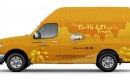 Nissan NV 'Grilled Cheese' van at the 2011 Los Angeles Auto Show