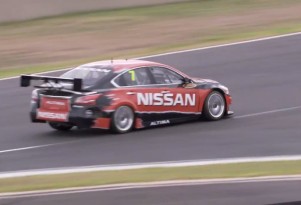 Nissan's new Altima, in V8 Supercar trim