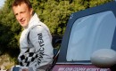 Northern Irish rally driver Kris Meeke